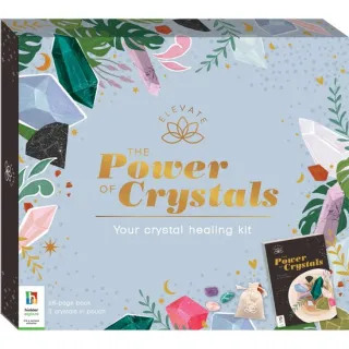 The Power Of Crystals Kit (Book and 3 Crystals)