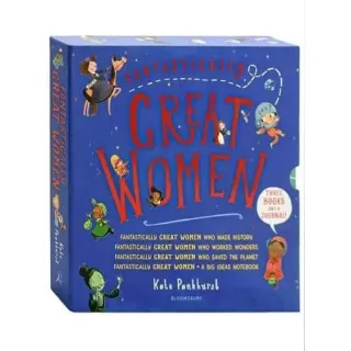 Fantastically Great Women 3 Book Hardback Box Set By Kate Pankhurst