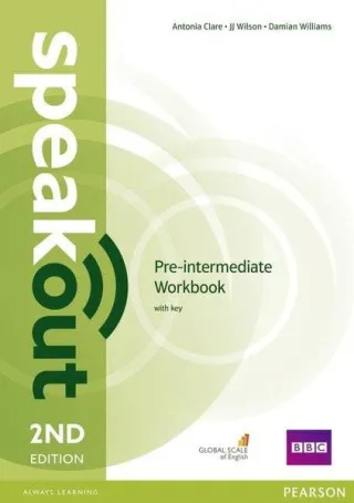 Speakout A2+ Pre Intermediate 2nd Edition Workbook with Key