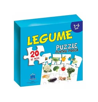 Legume. Puzzle pentru podea