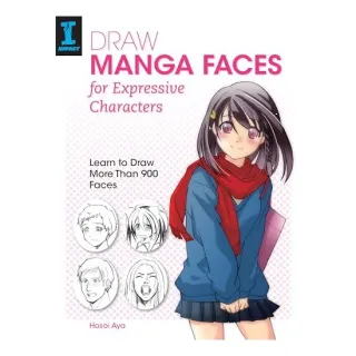 Draw manga faces for expressive characters, Aya Hosoi
