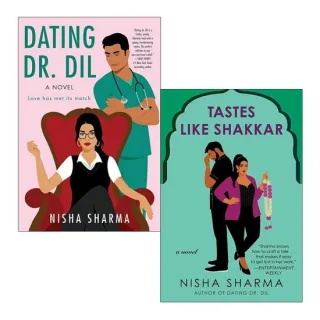 If Shakespeare Were an Auntie Series 2 Books Collection Set By Nisha Sharma(Dating Dr. Dil, Tastes Like Shakkar)