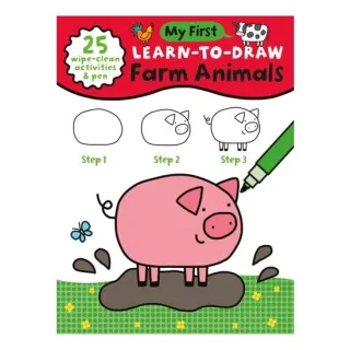 My First Learn-To-Draw Farm Animals