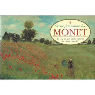 Giftcards - Great Paintings By Monet