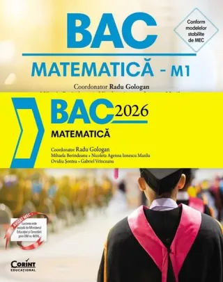 BAC 2026. Matematică M1