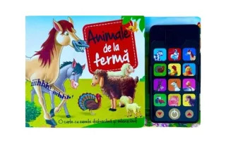 Carte cu sunete. Animale de la fermă