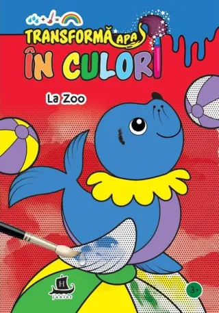 Transformă apa în culori. La zoo
