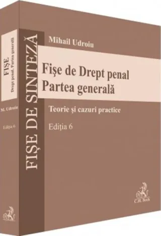 Fișe de Drept penal. Partea generală