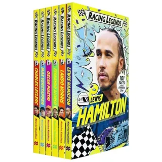 Racing Legends: 101 Formula One Facts 6 Books, Maurice Hamilton