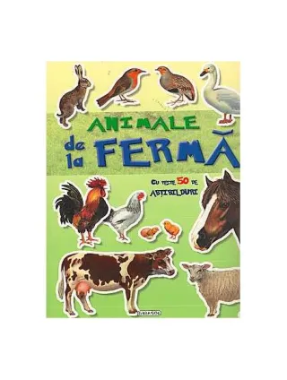 Caută și lipește - Animale de la fermă