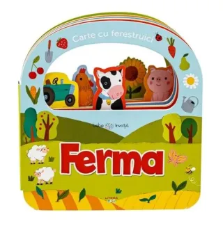 Bebe învață. Ferma. Carte cu ferestruici