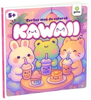 Cartea mea de colorat Kawaii