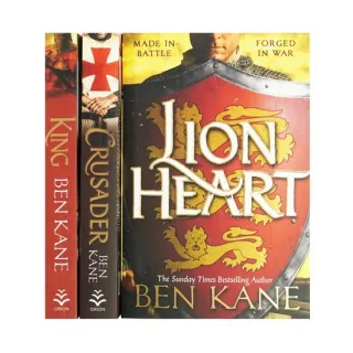 Richard the Lionheart Series By Ben Kane 3 Books Collection Set - Fiction