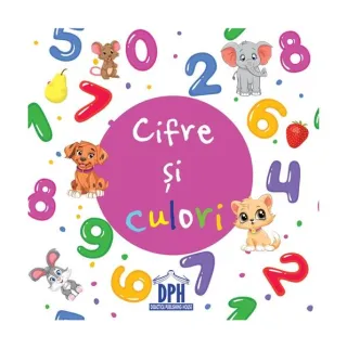 Cifre și culori - carte pliată