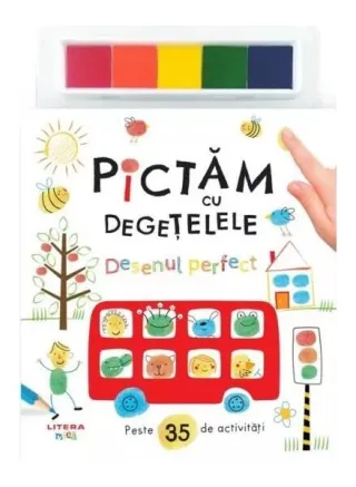 Pictăm cu degețelele
