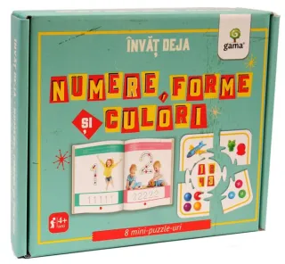Învăț deja numere, forme și culori