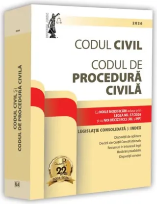 Codul civil și Codul de procedură civilă: mai 2026