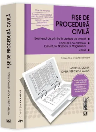 Fișe de procedură civilă 2025
