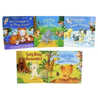 Say Hello To The Animals 5 Books Collection Set