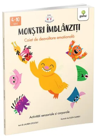Activități senzoriale și corporale. Monștri îmblânziți (Vol. 1)