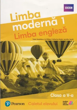 Caietul elevului. Limba modernă 1. Limba engleză. Clasa a V-a
