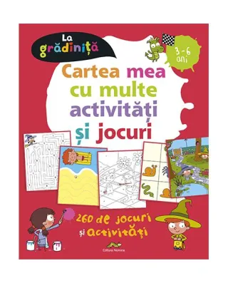 Cartea mea cu multe activități și jocuri