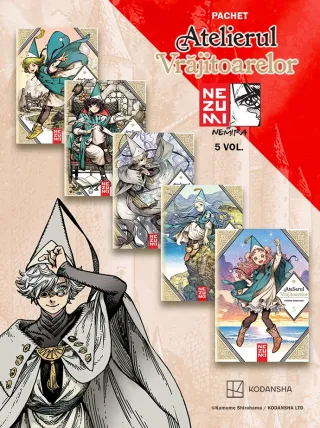 Pachet Atelierul vrăjitoarelor 5 vol.