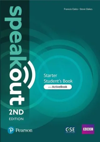 Speakout A1 Starter 2nd Edition Students' Book with DVD-ROM and Active Book