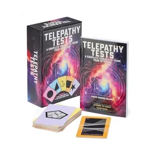 Telepathy Tests Book & Card Deck A Complete Toolkit to Train Your Intuition