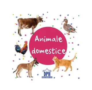Animale domestice - carte pliată