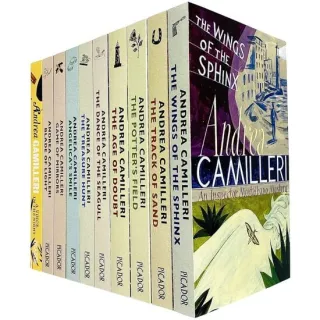Inspector Montalbano Mysteries Series 2 Books 11 - 18 Collection Set by Andrea Camilleri