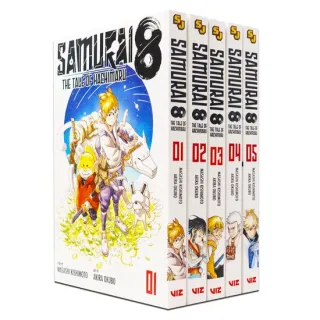 Samurai 8 - The Tale of Hachimaru (Volumes 1-5) (5 Books Collection Set)