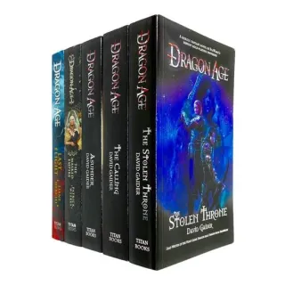 Dragon Age 5 Books Series Collection Set by David Gaider (Stolen Throne, Calling, Asunder, Masked Empire & Last Fight)