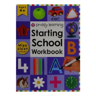 Starting School Activity Book Wipe Clean Spiral