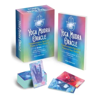 Yoga Mudra Oracle Book & Card Deck Includes 44 Cards and a 128-page Book