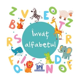 Învăț alfabetul - carte pliată