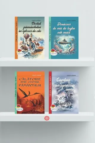 Pachet autor – Jules Verne
