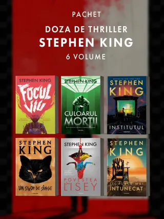 Pachet Doza Stephen King de thriller 6 vol.