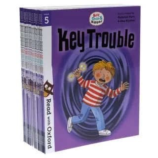 Biff, Chip & Kipper Read with Oxford (Stage-5) 16 Books Set, Roderick Hunt