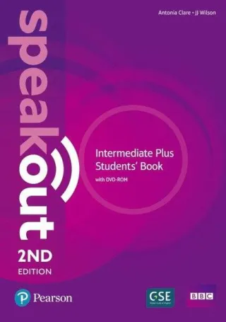 Speakout B1+ Intermediate Plus 2nd Edition Students' Book with DVD-ROM and Active Book