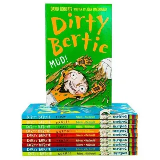 Dirty Bertie - Series 1 - David Roberts 10 Books Collection Set