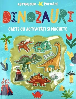 Dinozauri cu abțibilduri pufoase