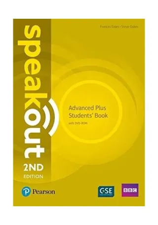 Speakout C1/C2 Advanced Plus 2nd Edition Students' Book with DVD-ROM and Active Book