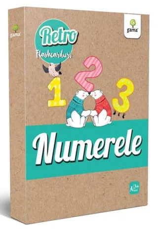 Numerele. Retro Flashcarduri