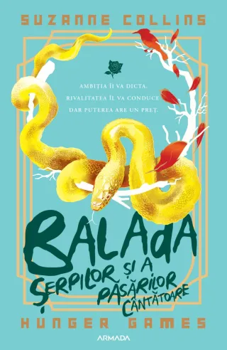 Balada șerpilor și a păsărilor cântătoare (Seria JOCURILE FOAMEI, ediție sprayed edges, 2026)
