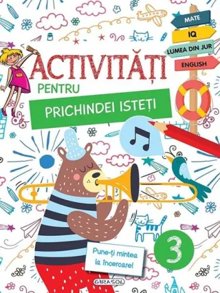 Activități pentru prichindei isteți (Vol. 3)