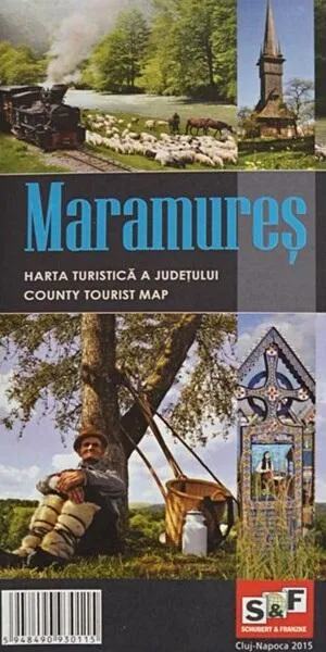Harta turistică a Județului Maramureș