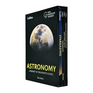 Beginner's Guides of Astronomy 4 Books Collection Box Set (Stargazing, Moongazing, Northern Lights & Observing our Solar System)