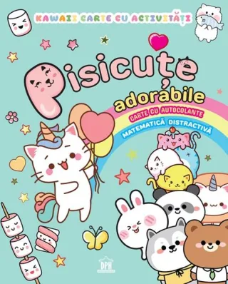 Kawaii Carte cu activități. Pisicuțe adorabile