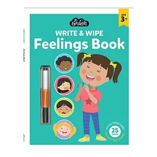 JUNIOR EXPLORERS WRITE & WIPE FEELINGS